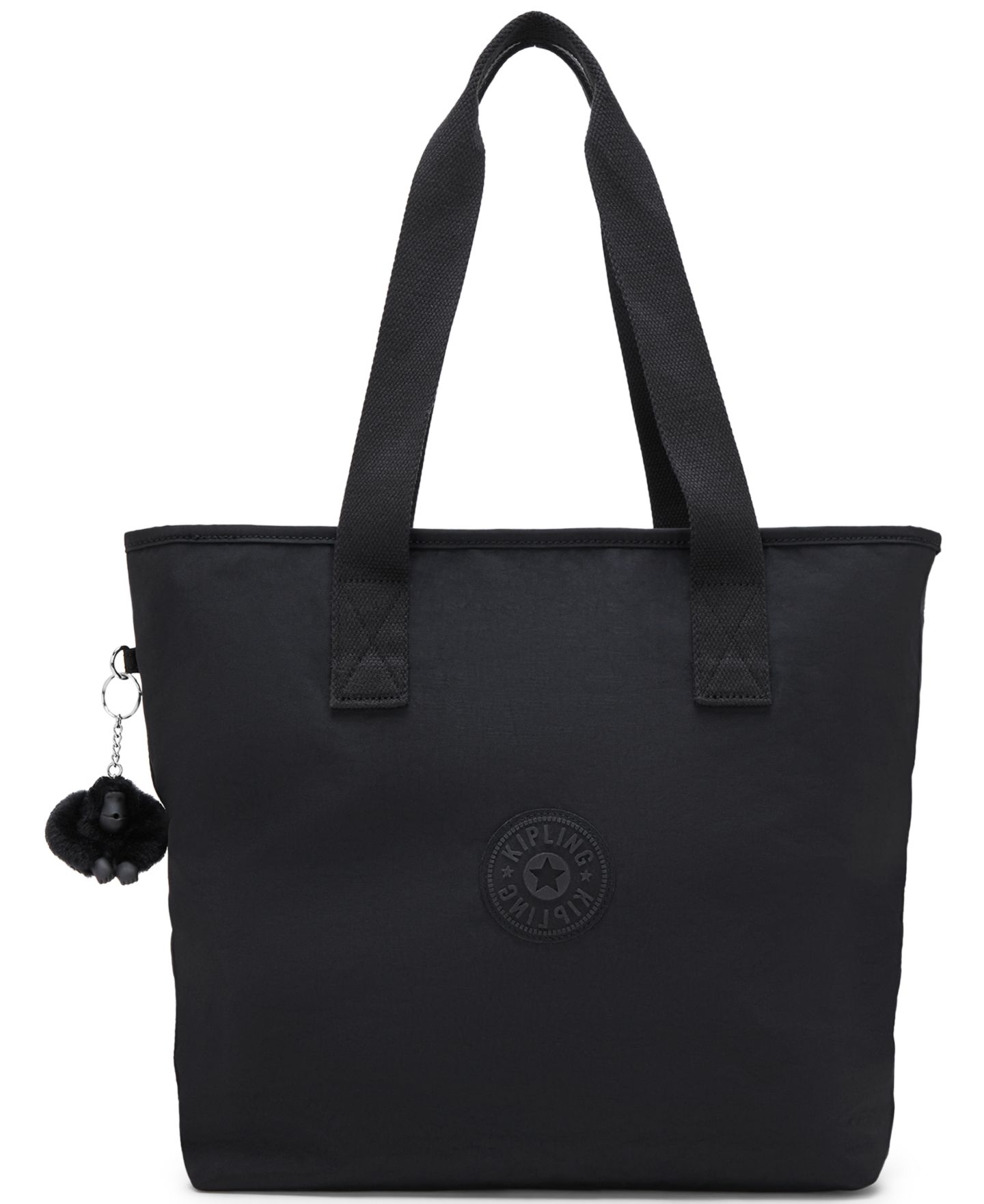 Женская сумка Kipling Anina Extra-Large Tote Handbag, цвет: Чёрный — фото 1