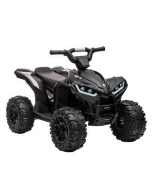Kids ATV, 12V Ride On Toy ATV, Battery Powered 4 Wheeler Quad Car, Electric ATV with Remote Control, Music, Horn, Monitor Display