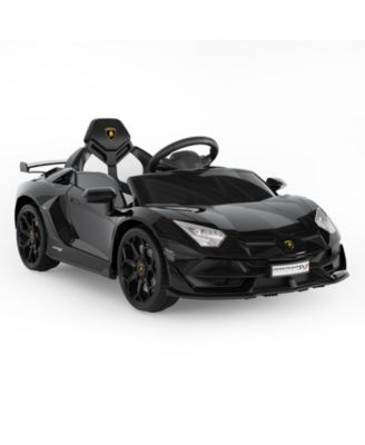 Licensed Lamborghini Electric Ride-On Car for Kids – Battery Powered Sports Car Toy with Remote Control, 2 Speeds, LED Headlights