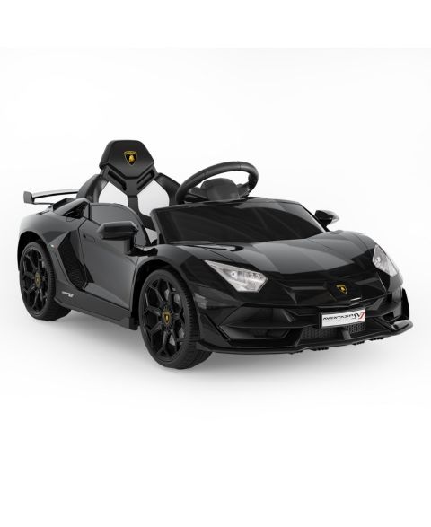 Детская игрушка homfan Licensed Lamborghini Electric Ride-On Car for Kids – Battery Powered Sports Car Toy with Remote Control, 2 Speeds, LED Headlights, цвет: Чёрный