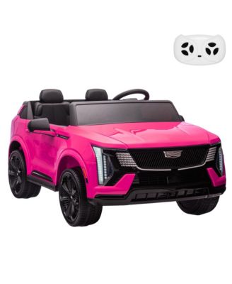 2-Seater Licensed luxury SUV Ride-On Truck, Remote Control, Spring Suspension, LED Lights, Music