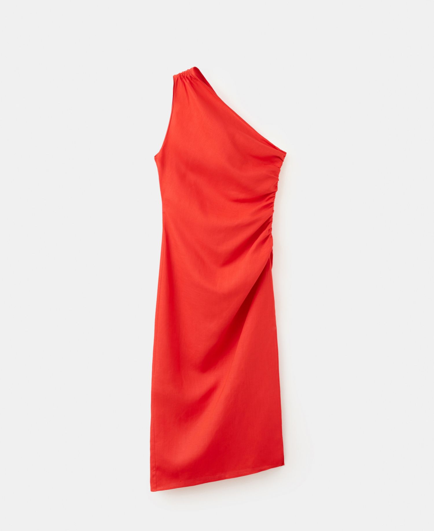 Women's Asymmetrical Pleated Dress