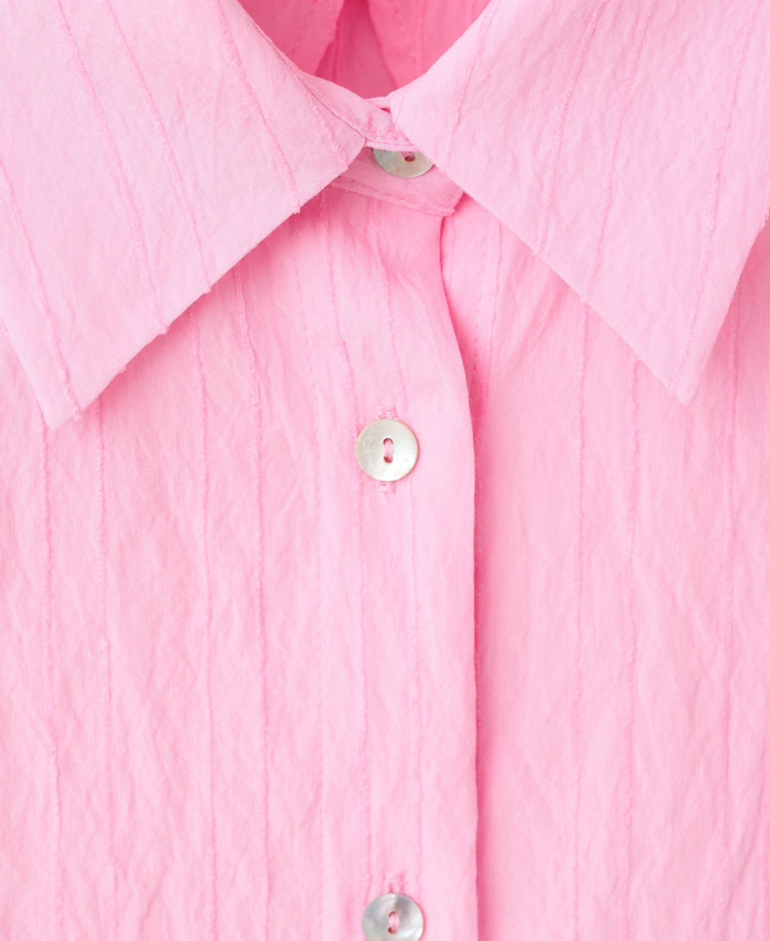Women's Embroidery Striped Shirt