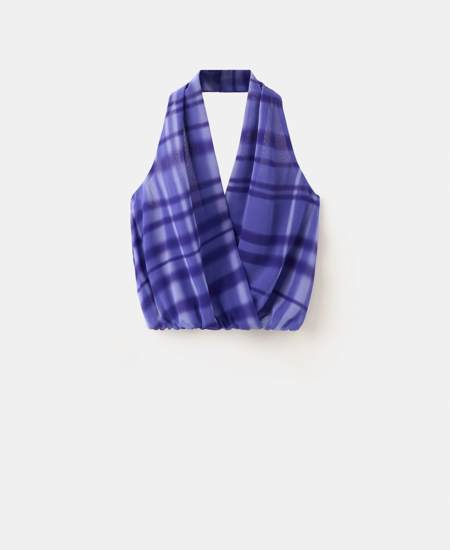 Women's Halter-Neck Printed Top