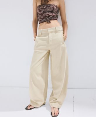 Women's Seams Balloon Jeans