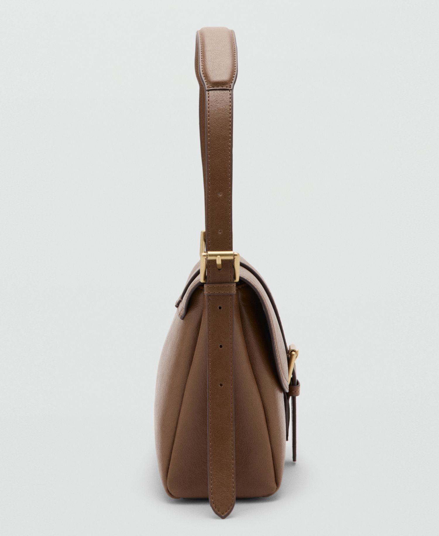 Women's Buckle Shoulder Bag