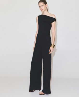 Women's Draped Asymmetrical Jumpsuit