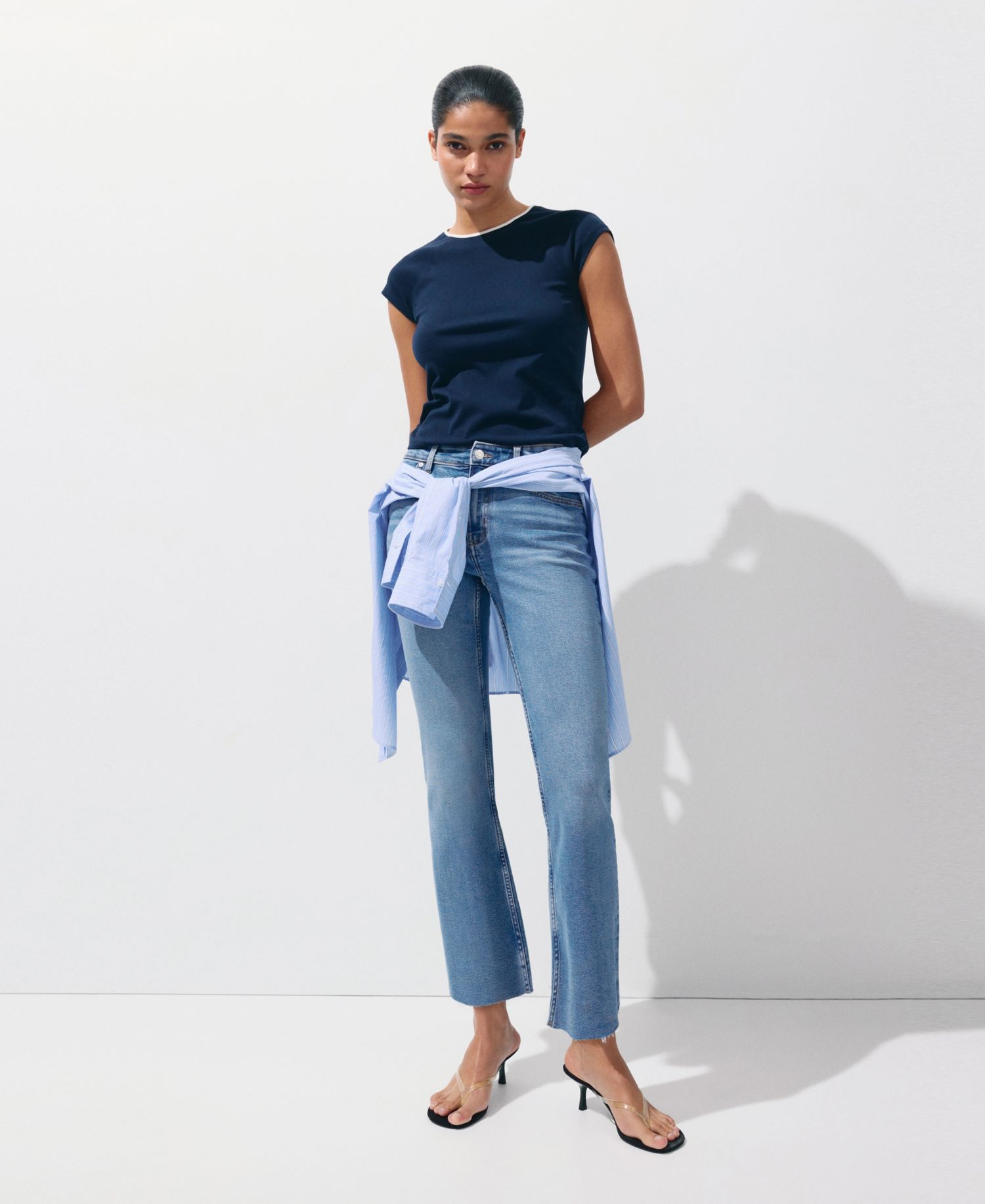 Women's Sienna Flared Cropped Jeans