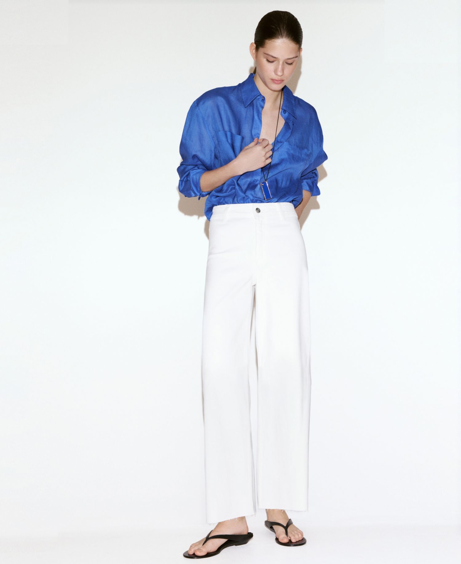 Women's Catherin Culotte High-Rise Jeans