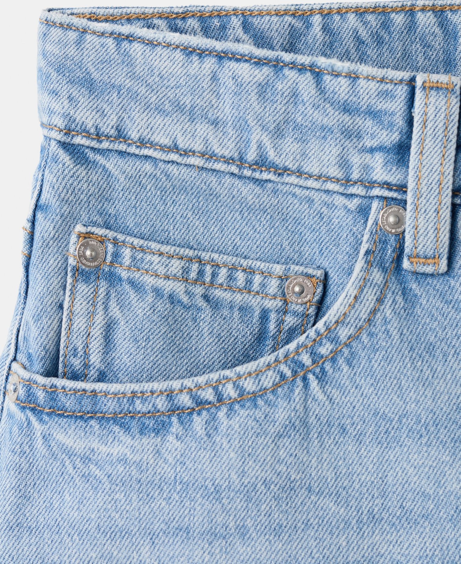 Women's Straight Low-Rise Denim Bermuda Shorts