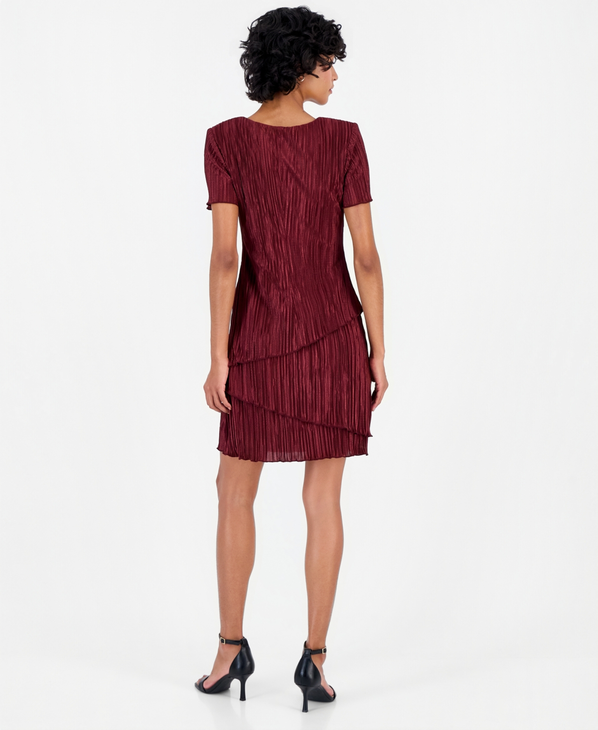 Connected Petite Jacquard Sheath Dress
