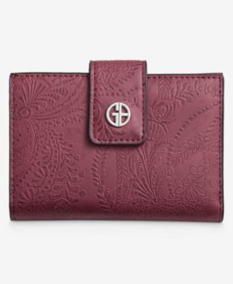 Framed Indexer Leather Wallet