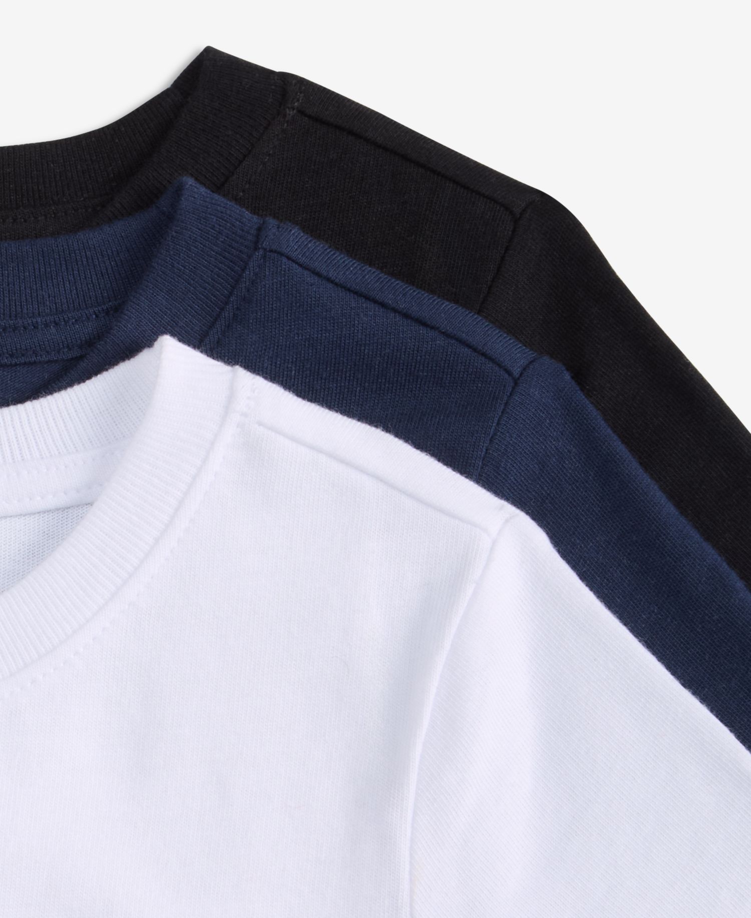 Toddler Boys' 12M-5T Short-Sleeve Solid T-Shirts, 2+1 Free Bonus Pack