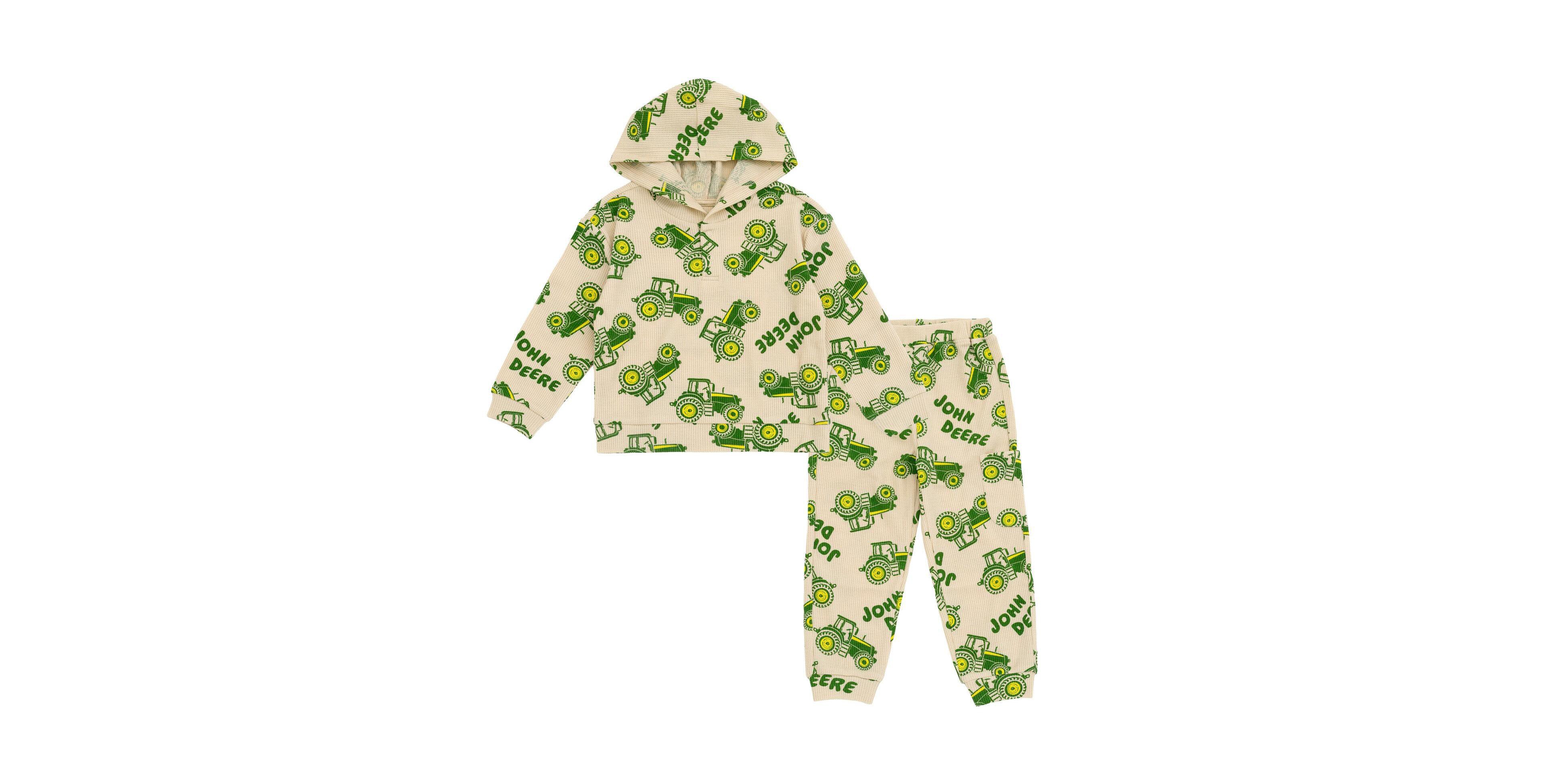 John Deere Baby Boys' 2-Piece Hoodie and Pants Set