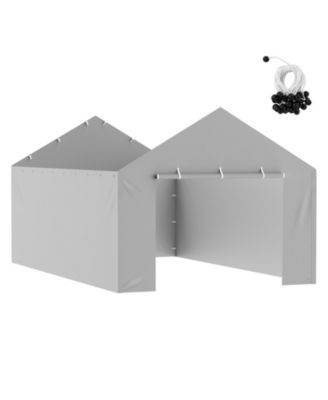 Carport Replacement Canopy Side Wall Tent 12x20 feet Not Include Frame