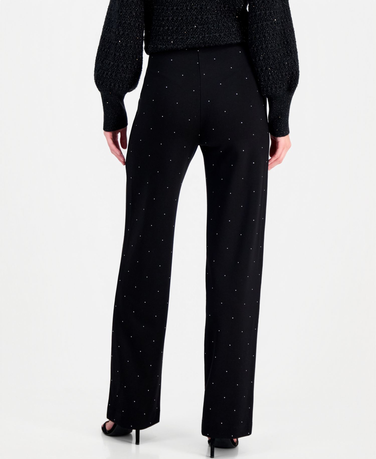 Women's Serenity High-Rise Wide-Leg Pull-On Pants