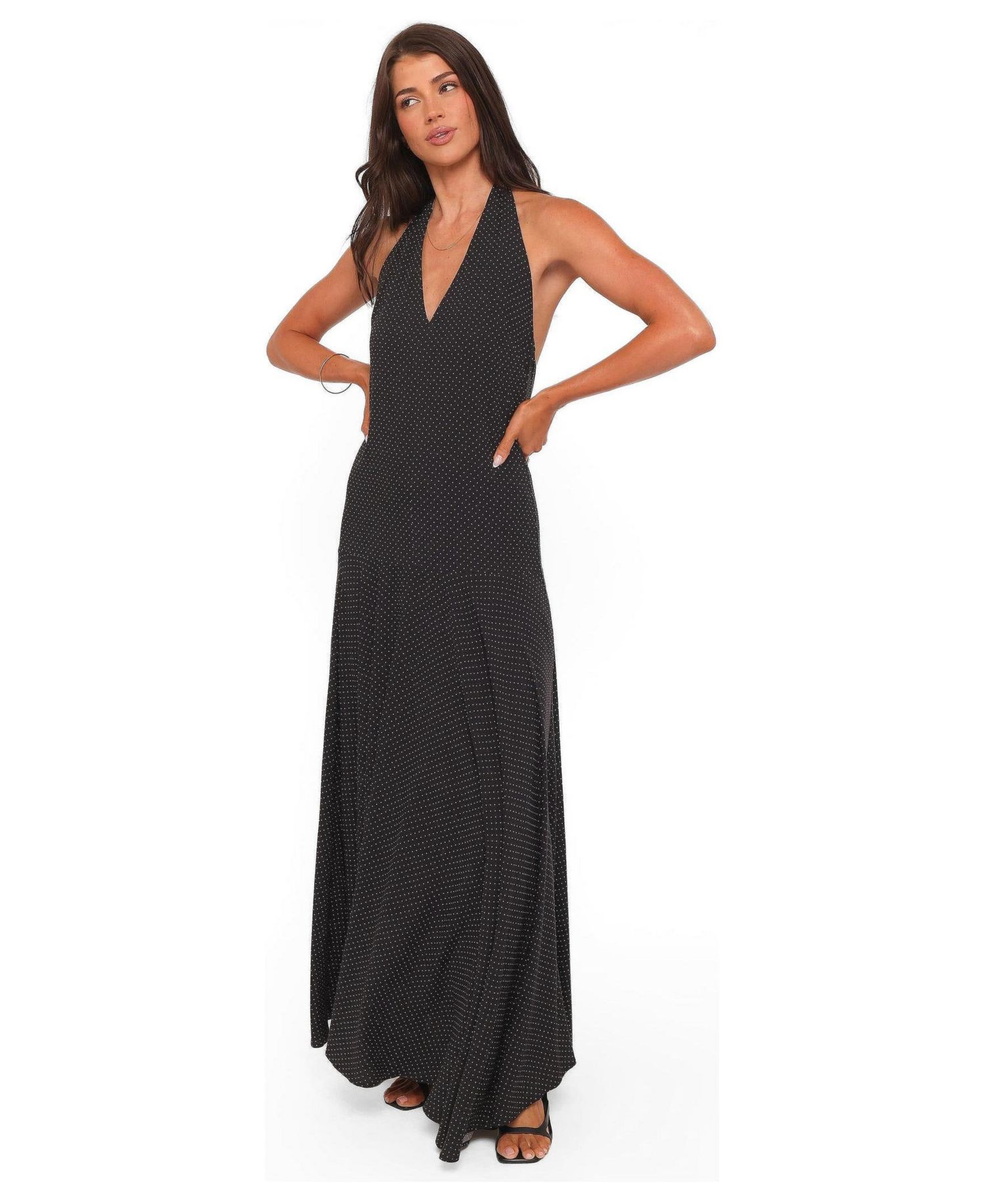 Women's Natalie Halterneck Maxi Dress