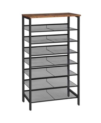 8-Tier Shoe Rack 29.5" with Large Storage Capacity