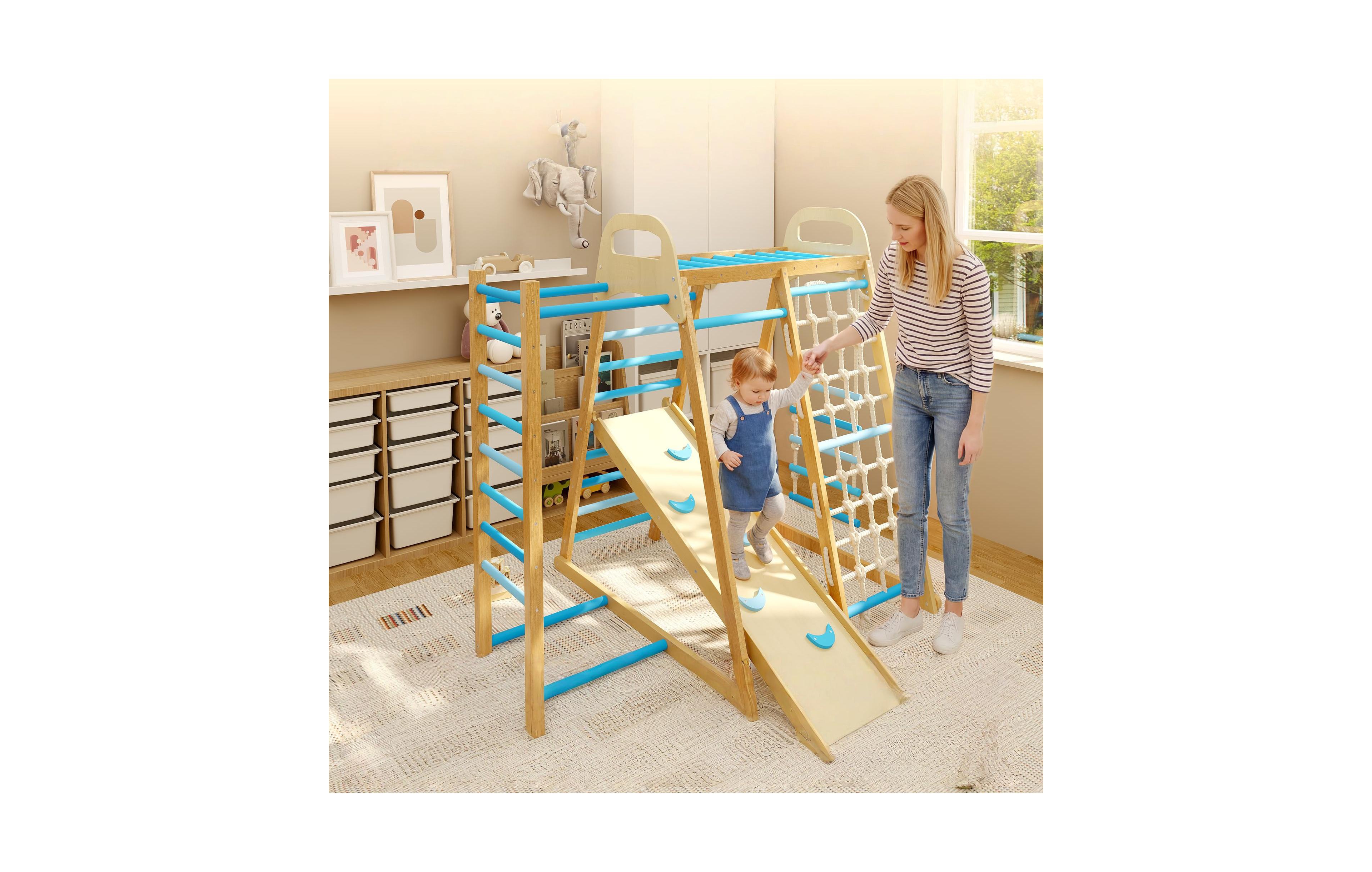 homfan Indoor Animal-Print Climbing Frame