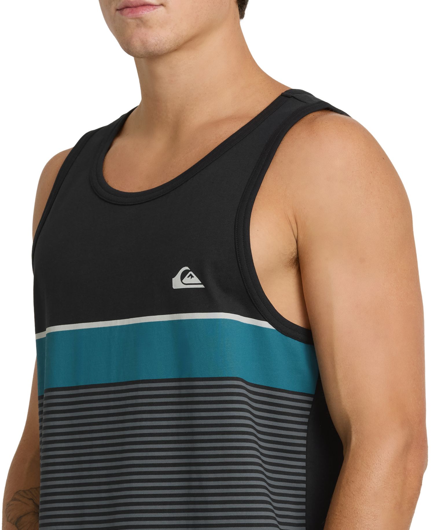 Men's Tijuana Striped Cotton Tank Top
