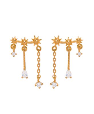 Crystal Celestial Cascade Earrings