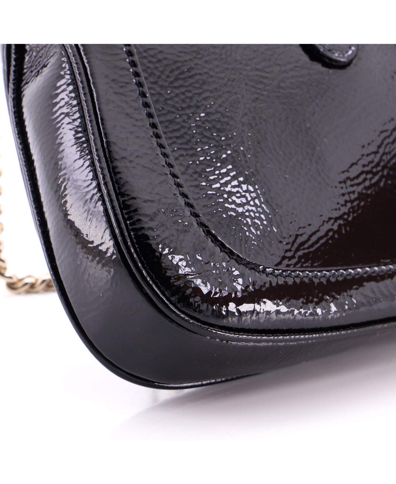 Mini Jackie Notte Chain Hobo Patent