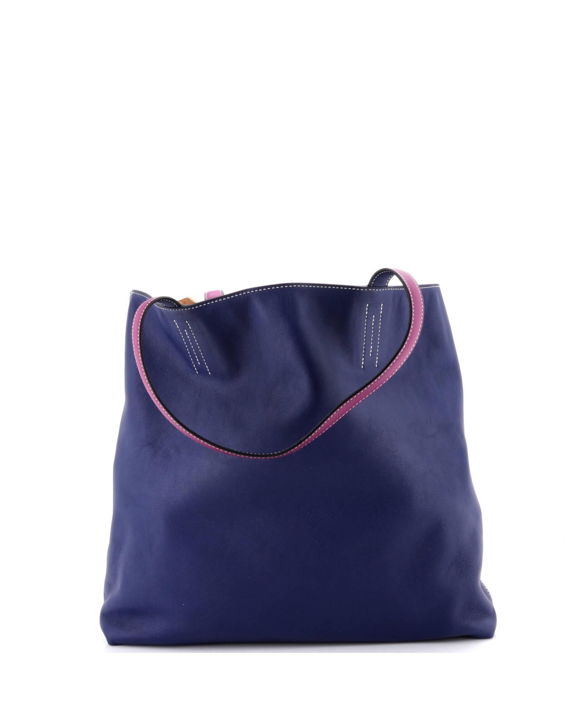 Pre-Owned HERMES 36 Double Sens Tote Swift