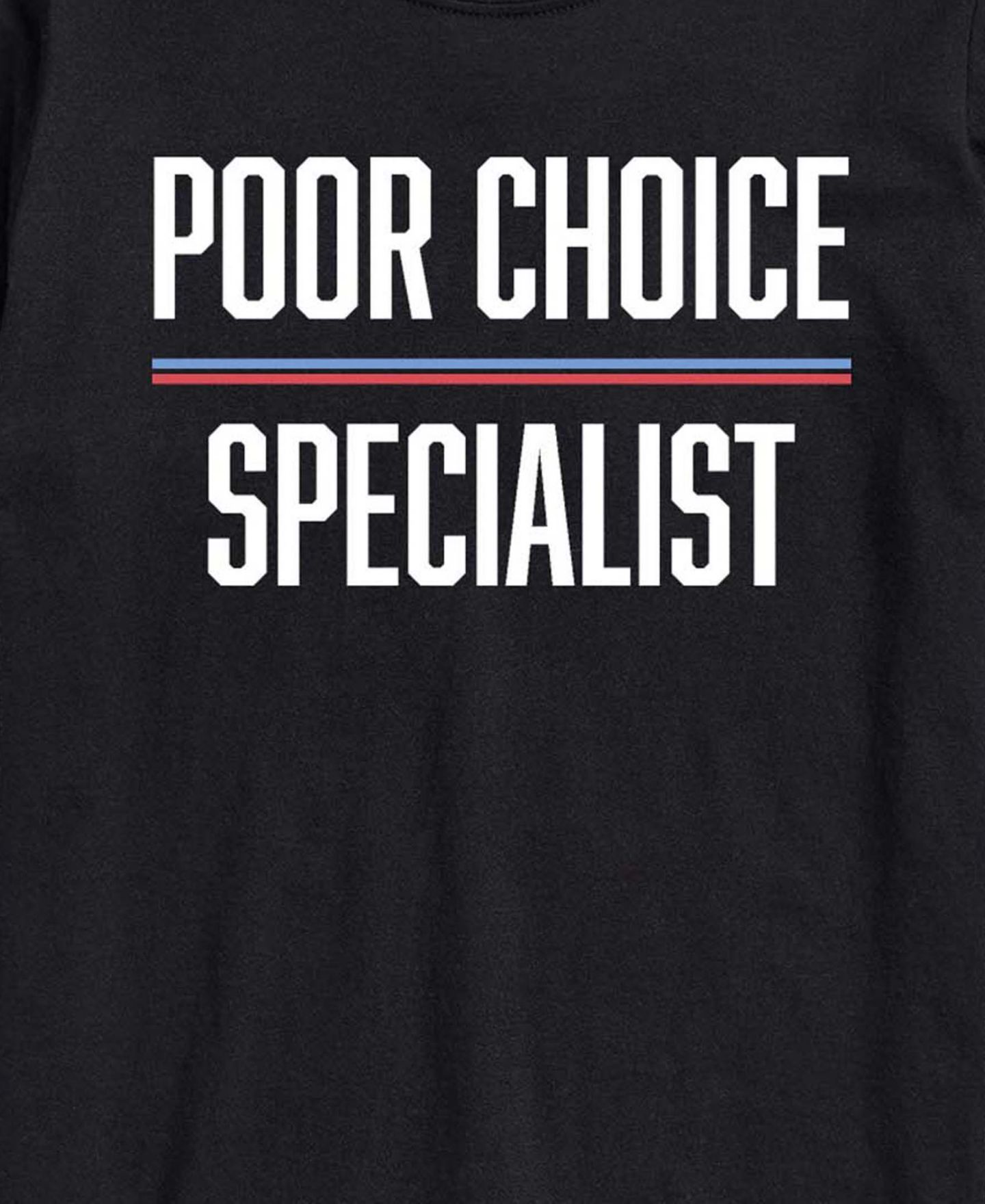 Мужская футболка AIRWAVES Poor Choice Specialist Short-Sleeve Graphic, цвет: Чёрный — фото 3