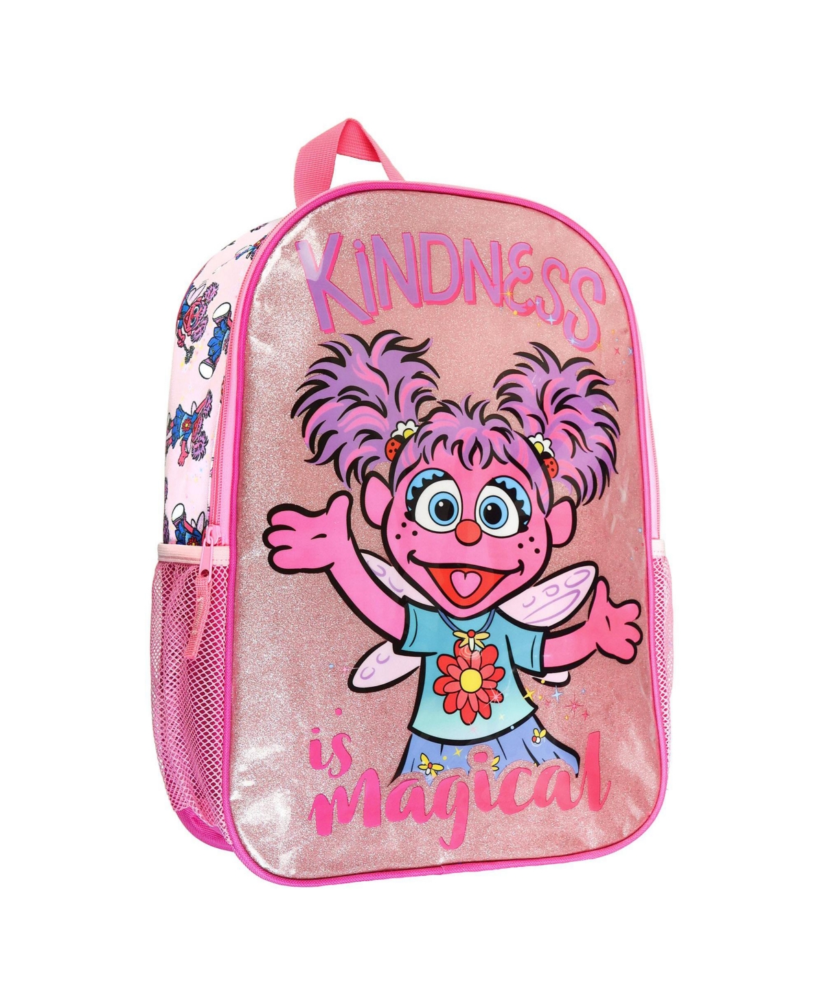 Sesame Street Backpack 16 Inch Abby Cadabby Kindness is Magical Book Bag