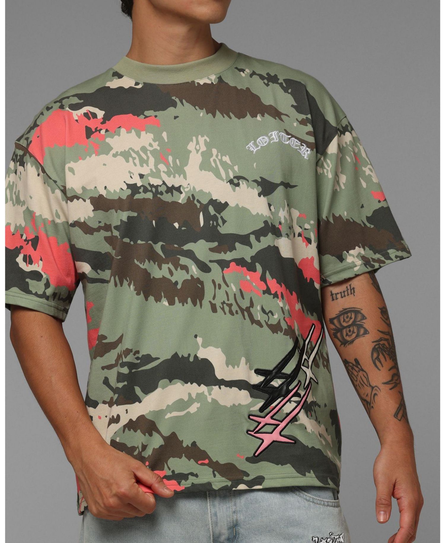 Men's Hybrid Patch T-Shirt