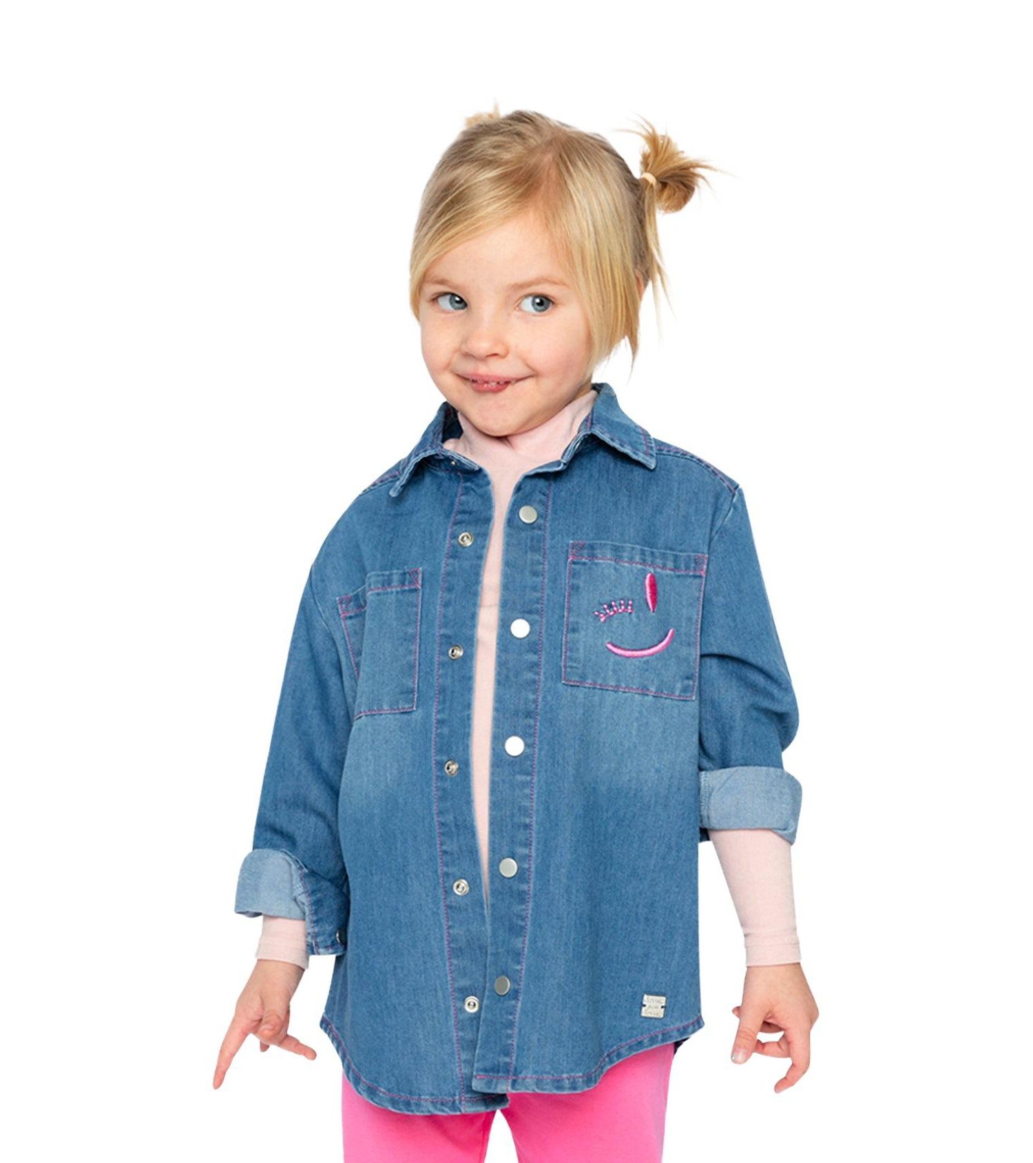 Big Girls (6Y - 14Y) Denim Shirt