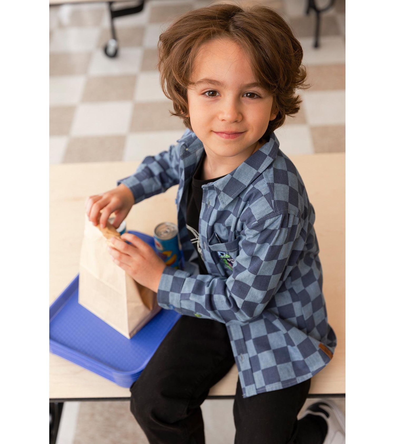 Little Boys (6Y - 12Y) Chambray Shirt