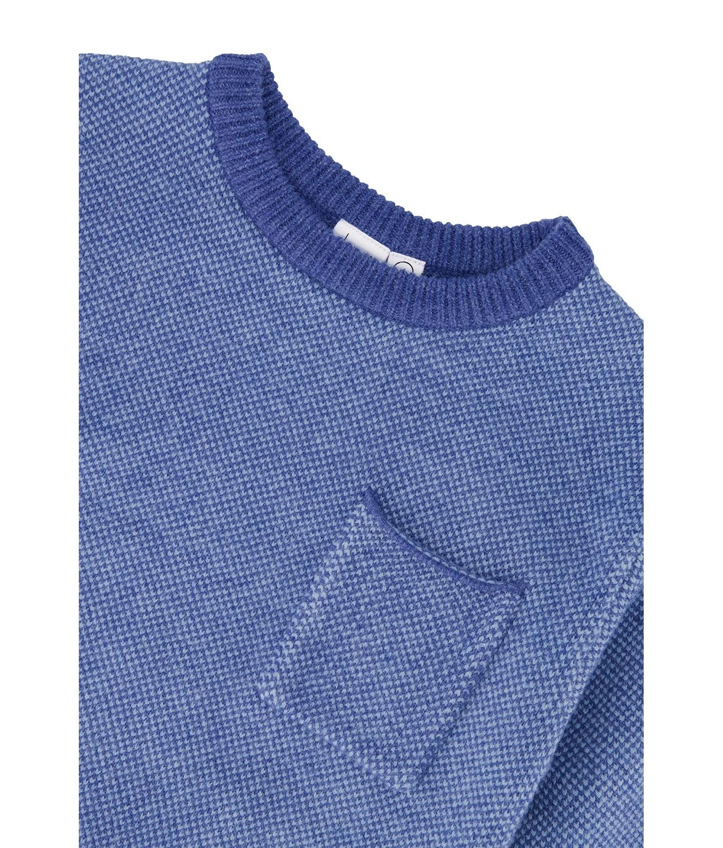 Свитер Deux par Deux Knit для мальчиков-малышей, цвет: Синий вязаный — фото 7
