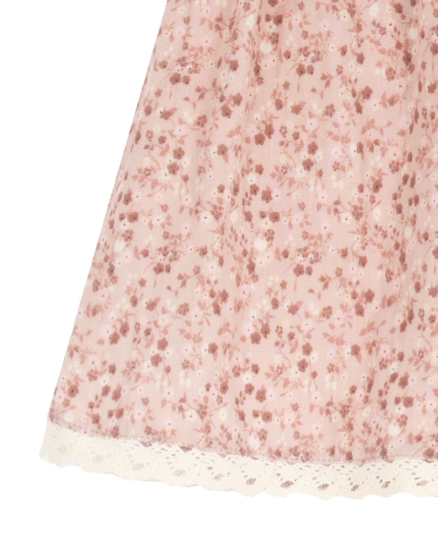 Платье Rare Editions Print Double Cotton Gauze Puff Sleeve Dress для девочек-малышей, цвет: Пудровый — фото 4