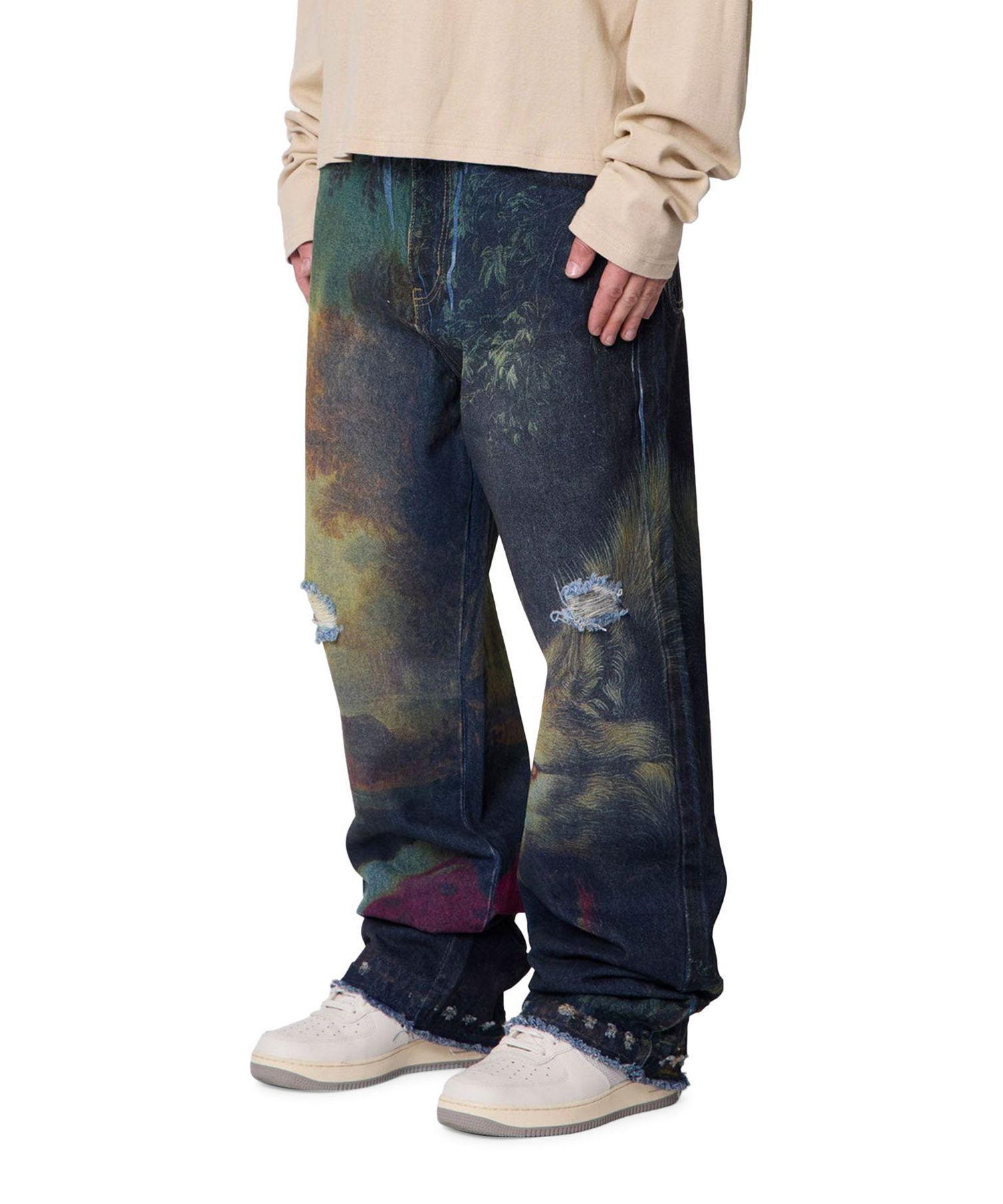Men's Ultra Baggy Wolf Denim Jeans