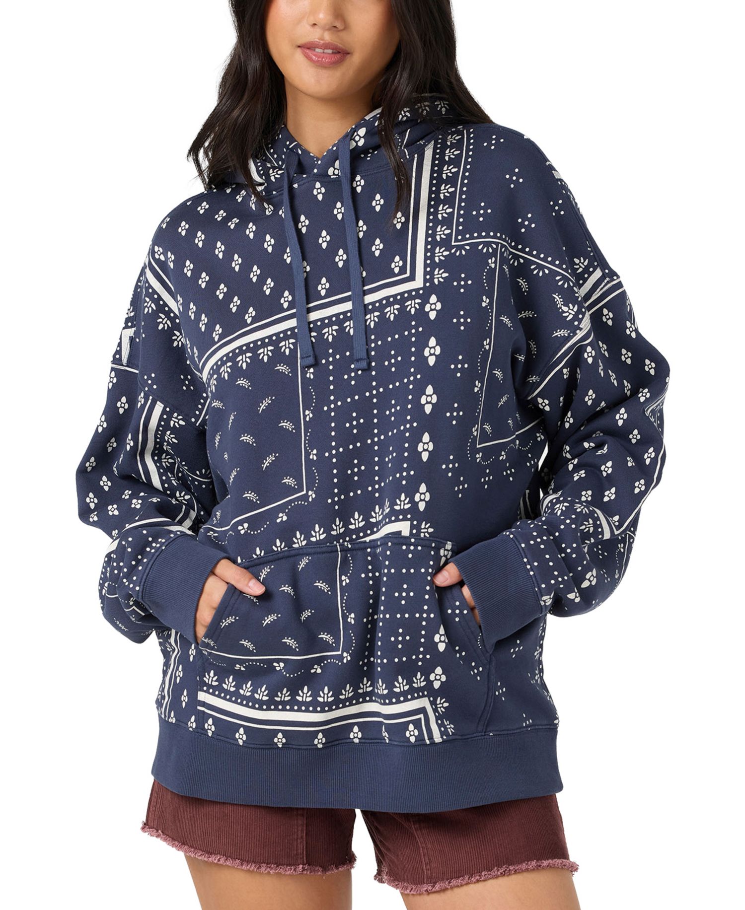 Women's OG Vintage Bandana Printed Hoodie