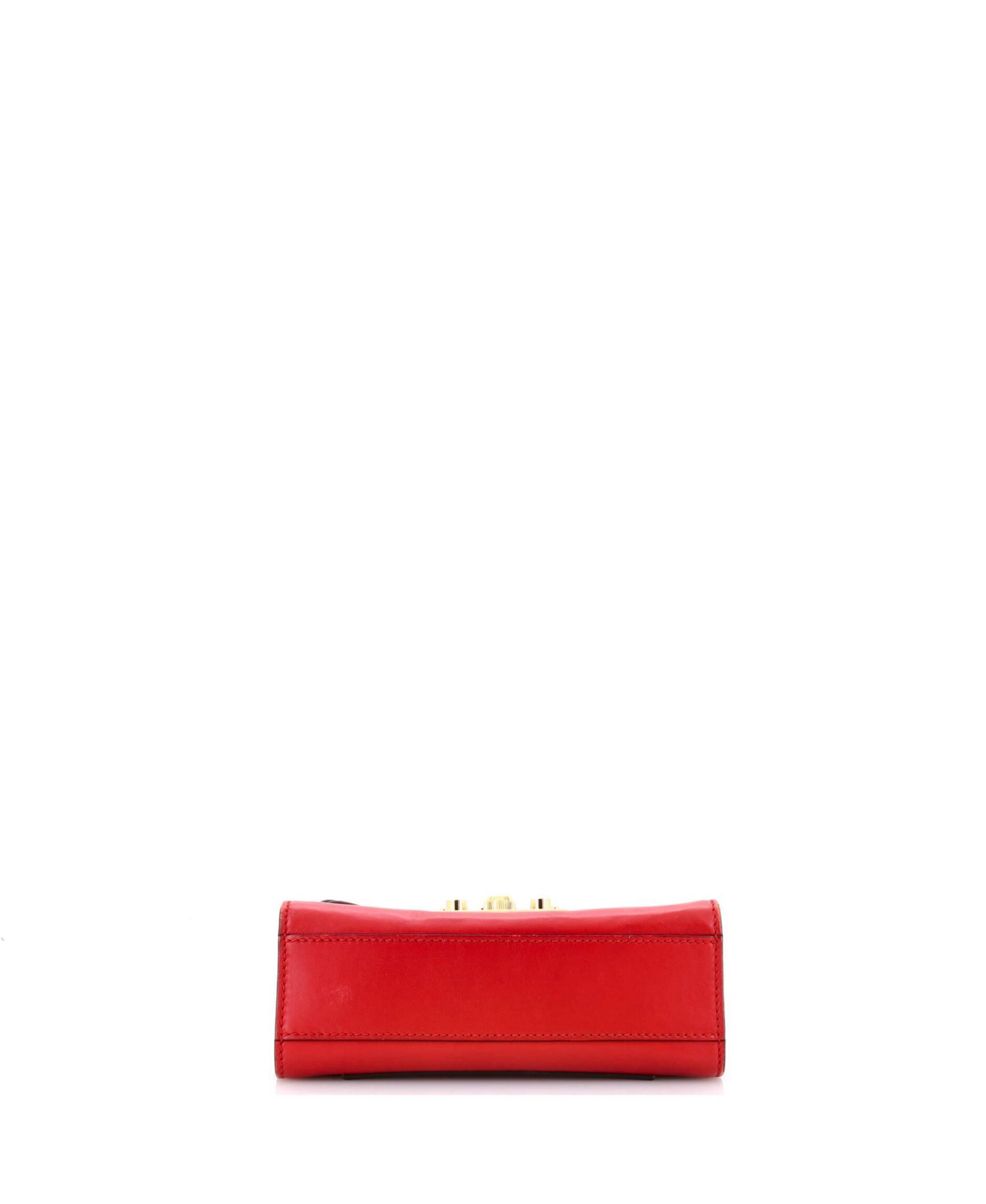 Small Padlock Shoulder Bag Leather