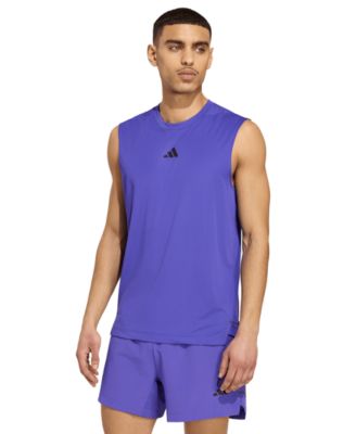 Men's D4T Prime Lift Three-Stripes Crewneck Tank Top