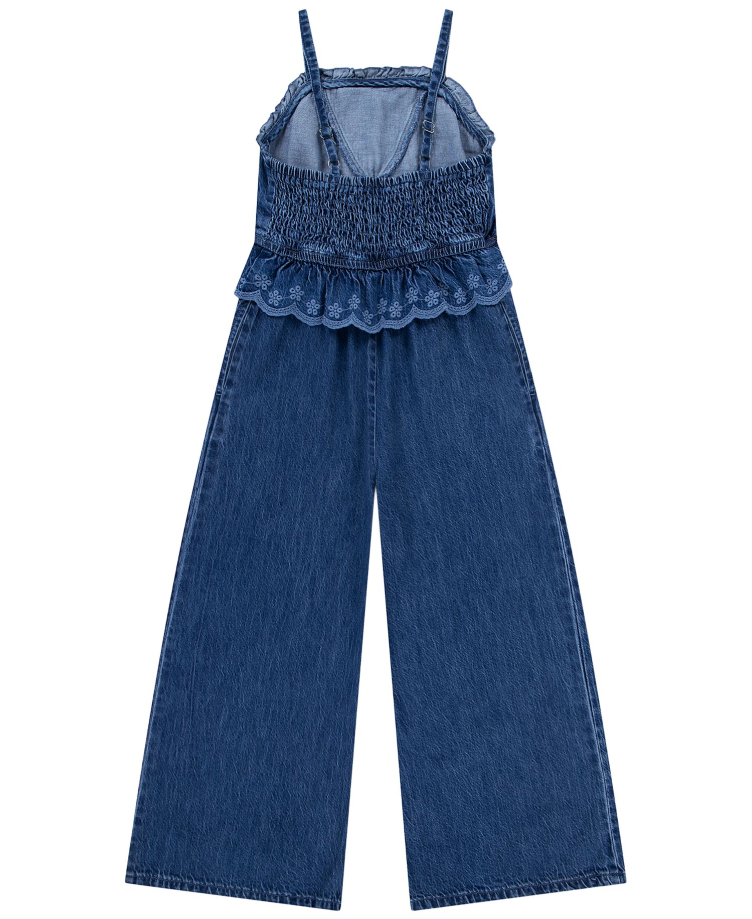 Girls' 5-16 Sleeveless Denim Jumper