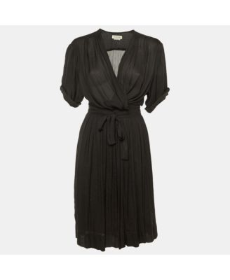 Women's Etoile Crepe Wrap Around Midi Dress