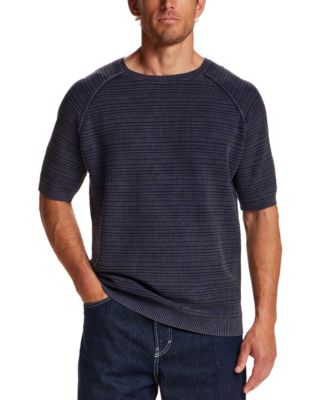 Mens' Vertical Dash Crewneck Sweater