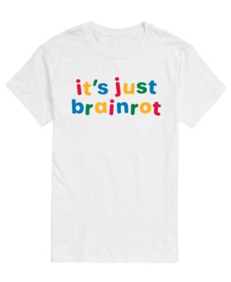 Men's Just Brainrot Short-Sleeve Graphic T-Shirt