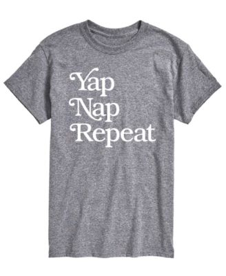 Men's Yap Nap Repeat Short-Sleeve Graphic T-Shirt