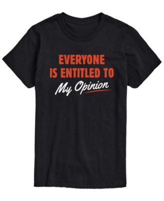 Men's My Opinion Short-Sleeve Graphic T-Shirt