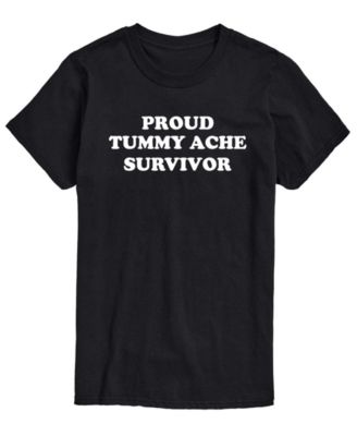 Men's Proud Tummy Ache Survivor Short-Sleeve Graphic T-Shirt