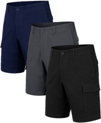 Men's Super Stretch Cargo Shorts, 3-Pack