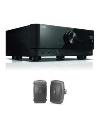 RX-V6A 7.2-Channel AV Receiver with NS-AW150BL Speakers
