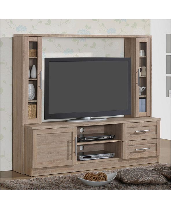 Furniture Techni Mobili Entertainment Center up to 50&quot;, Quick Ship & Reviews - Furniture - Macy&#39;s