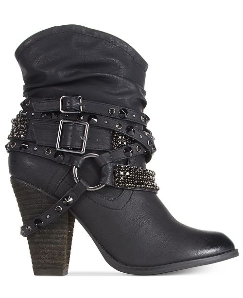 Naughty Monkey Not Rated Swalini Ankle Booties - Boots - Shoes - Macy's