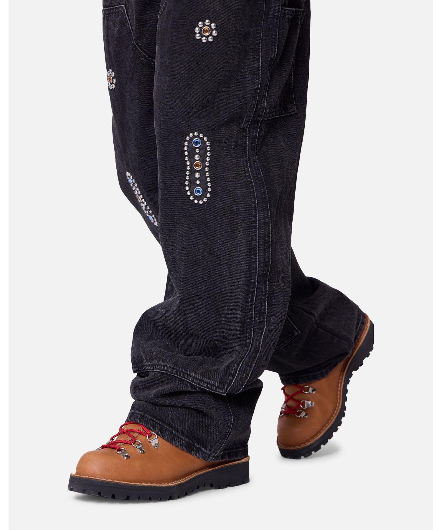 Men's Ultra Baggy Western Jewel Jeans